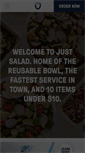 Mobile Screenshot of justsalad.com